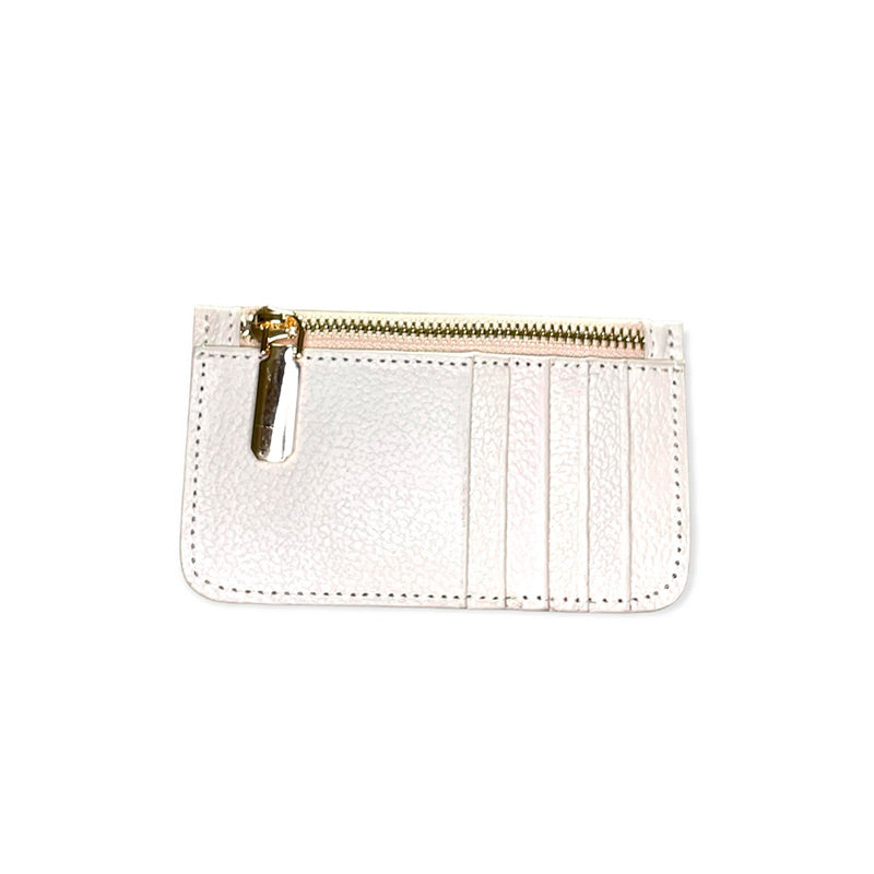 Coin Card Case Key Ivory